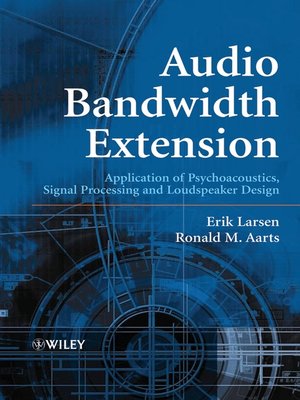 cover image of Audio Bandwidth Extension